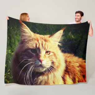 Mane Coon Fleece Deken