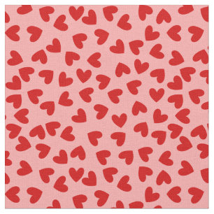 Maneater Heart Love valentijnen rood roze Stof