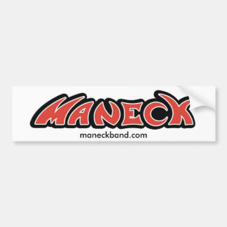 Maneck - Bumpersticker