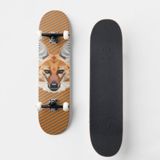 Maned Wolf Skateboard (Voorkant)