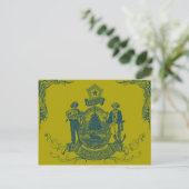 manedirigo briefkaart (Staand voorkant)