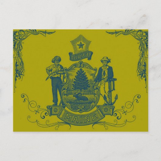 manedirigo briefkaart (Voorkant)