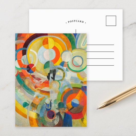 Manège de Cochons | Robert Delaunay Briefkaart