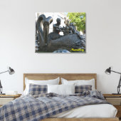 Manège de mariage à Nuremberg Impression sur toile (Insitu(Chambre))