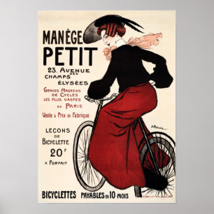 Manege Petit Bicycles  Adverteren Poster