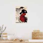 Manege Petit Bicycles  Adverteren Poster (Keuken)