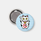 maneki_cat magnets (Recto/Verso)