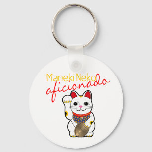 Maneki Neko Aficionado Sleutelhanger