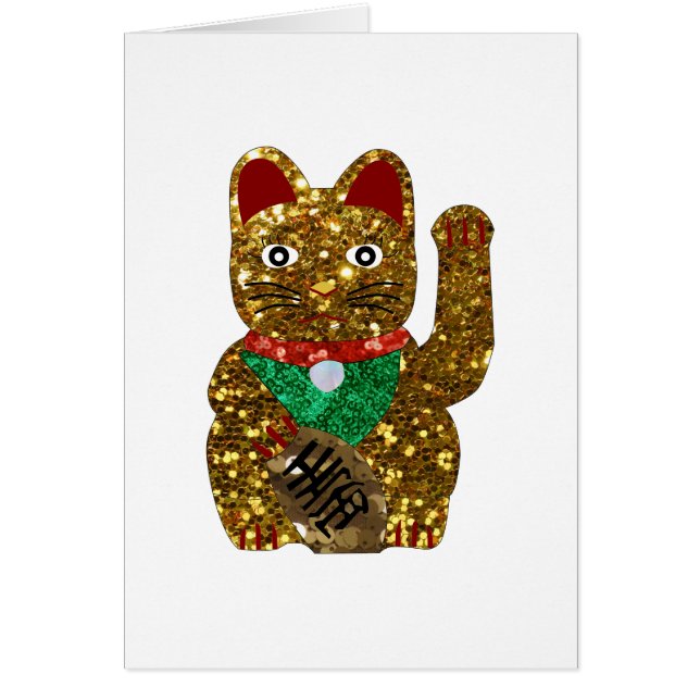 maneki neko cat (Voorkant)