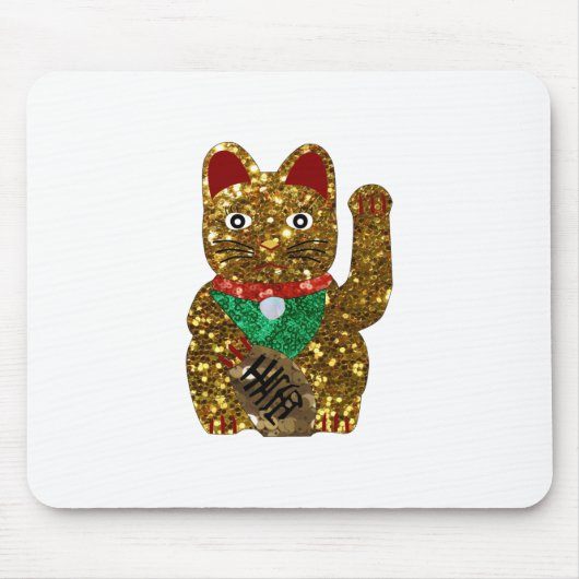 maneki neko cat muismat (Voorkant)