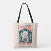 Maneki-Neko Draagtas (Achterkant)