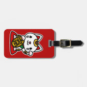 Maneki Neko (Gelukskat) Bagagelabel (Voorkant horizontaal)