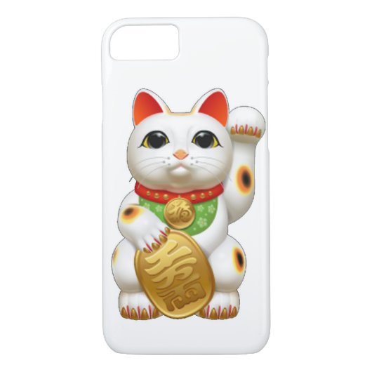maneki-neko gelukskat Case-Mate iPhone case (Achterkant)