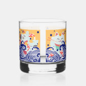 MANEKI NEKO gelukskat Rocks Glass Whisky Glas (Links)