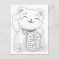 maneki neko gray