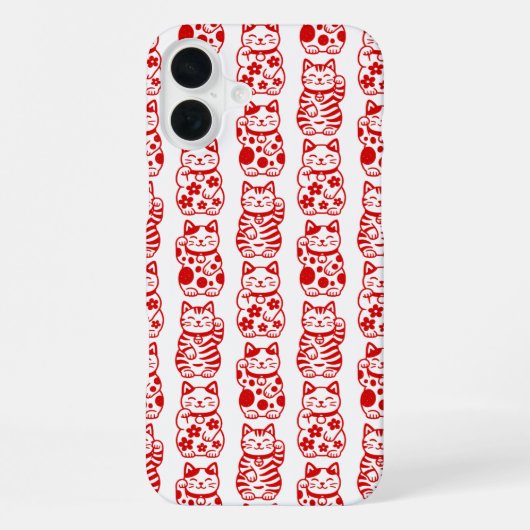 Maneki Neko iPhone Hoesje (Achterkant)