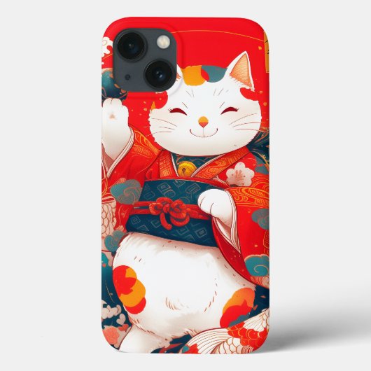 Maneki-Neko, Japanse gelukskat Case-Mate iPhone Case (Achterkant)