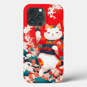 Maneki-Neko, Japanse gelukskat iPhone 13 Pro Hoesje