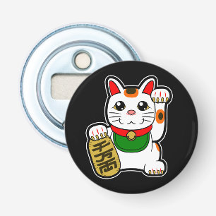 Maneki Neko: Japanse Lucky Cat Button Flesopener