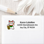 Maneki Neko: Japanse Lucky Cat Etiket (Insitu)