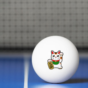 Maneki Neko: Japanse Lucky Cat Pingpongballen