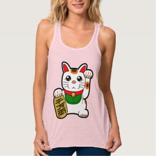 Maneki Neko: Japanse Lucky Cat Tanktop