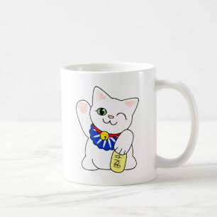 Maneki Neko Lucky Cat Koffiemok