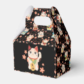 Maneki Neko Lucky Cats Bedankdoosjes (Achterkant)