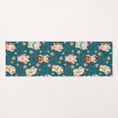 Maneki Neko Lucky Cats Yogamat (Achterkant (horizontaal))