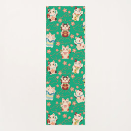 Maneki Neko Lucky Cats Yogamat