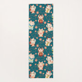 Maneki Neko Lucky Cats Yogamat (Achterkant)