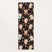 Maneki Neko Lucky Cats Yogamat (Achterkant)