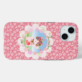 Maneki Neko Lucky Luna Case-Mate iPhone Case (Achterkant (horizontaal))