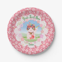 Maneki Neko Lucky Luna Party Paper Bord