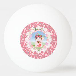 Maneki Neko Lucky Luna Pingpongballen