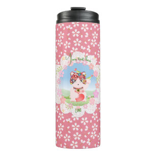 Maneki Neko Lucky Luna Thermosbeker