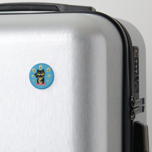 Maneki Neko Lucky Poilue Magneet (Insitu (bagage))