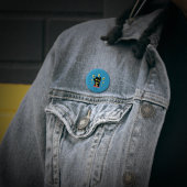 Maneki Neko Lucky Poilue Ronde Button 3,2 Cm