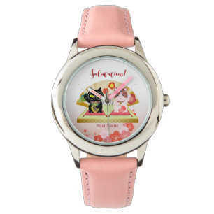 Maneki Neko Lucky Poiluna Horloge