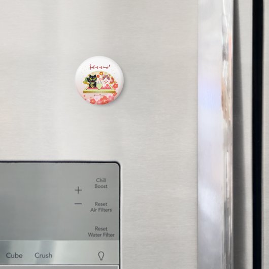 Maneki Neko Lucky Poiluna Magneet (Insitu (Koelkast))