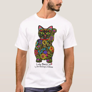 Maneki Neko Mannen T-Shirt