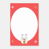Maneki Neko Post-it® Notes (Voorkant)