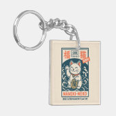 Maneki-Neko Sleutelhanger (Voorkant Links)