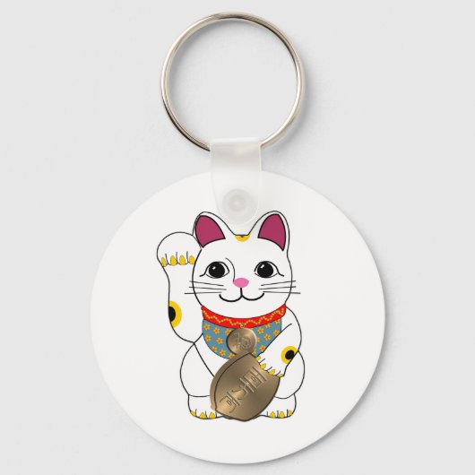 Maneki Neko Sleutelhanger (Voorkant)