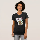 Maneki Neko T-shirt (Voorkant volledig)