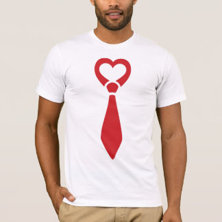 Manentine's Day Stropdas T-shirt