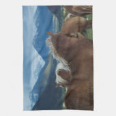 Manes & Mountains Kitchen Towel Theedoek (Verticaal)