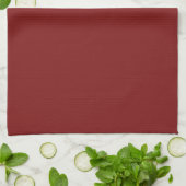 Maneschijn Rood Theedoek (Gevouwen)