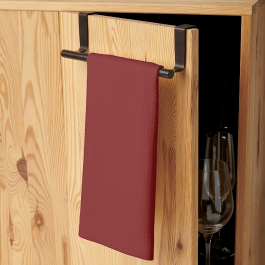 Maneschijn Rood Theedoek (Derde Gevouwen)