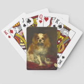 Manet A King Charles Spaniel Pokerkaarten (Achterkant)